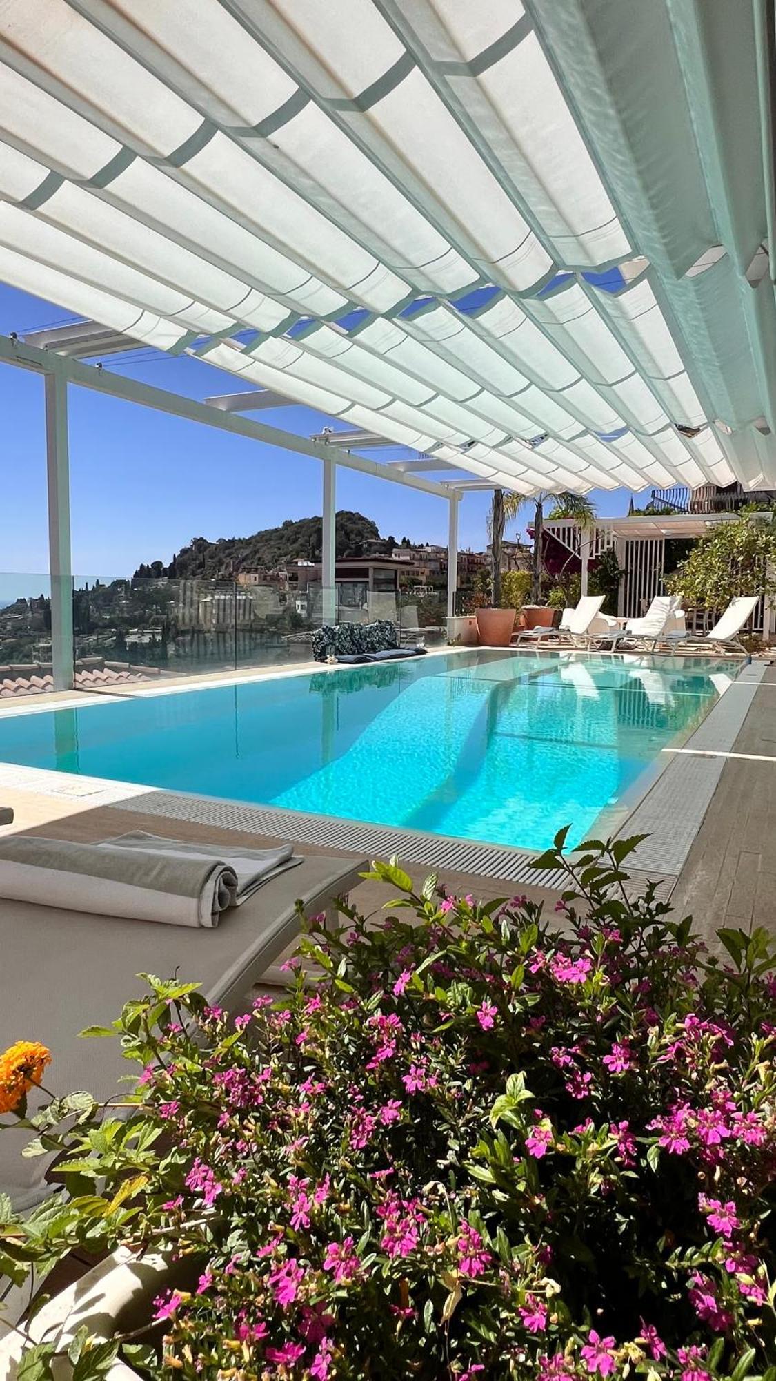 Villa Mediterranea, Taormina, Private Pool & Sea View Exterior photo